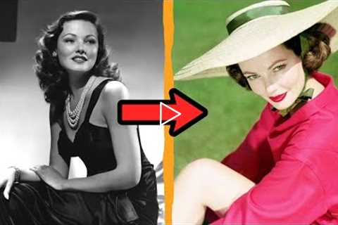 Rare Photos of Gene Tierney Show a Much Sadder Story