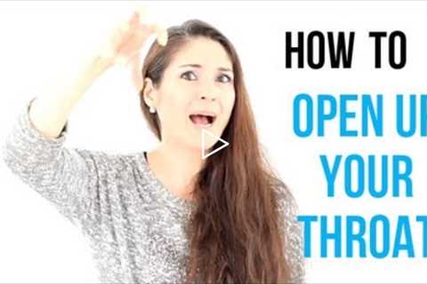 Freya's Singing Tips: How to OPEN UP your THROAT