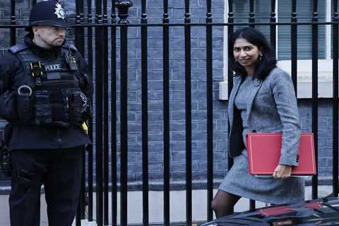 Suella Braverman SACKED as Home Secretary by under-fire PM Liz Truss after ‘accidental’ national..