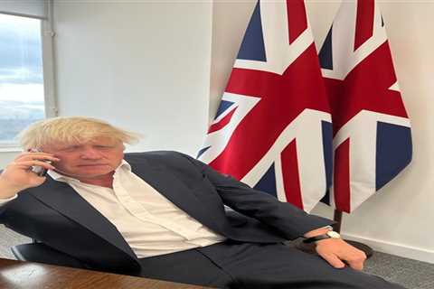 Boris Johnson promises Tory MPs he will get Britain ‘back on its feet’ as he attempts stunning..