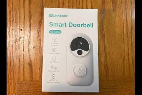 How to Install and Use LinkSprite Video Doorbell Camera