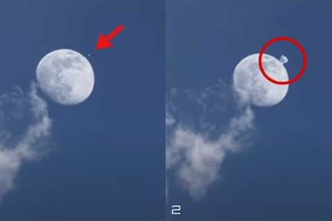 OMG!! Something strange is happening on the moon.