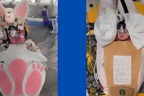 Indiana family creates 31 Halloween costumes for NICU daughter