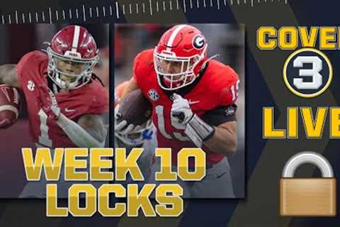 Week 10 LOCKS: College Football''''s Best Bets! Tennessee-Georgia! Alabama-LSU!