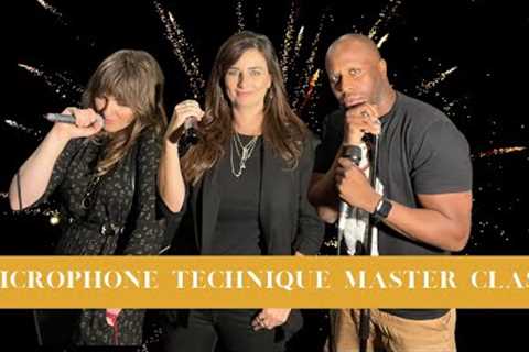 Microphone Technique Master Class: A Performance Workshop - Preview (Your Online Singing Coach)