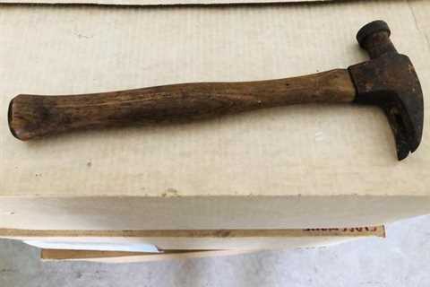 Hammer With Wooden Handle – The Woodlands Texas Yard, Garden & Workshop For Sale