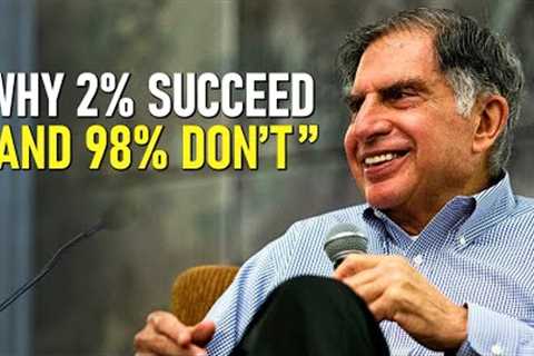 Ratan Tata Leaves The Audience SPEECHLESS | One of the Best Motivational Speeches Ever