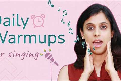 10 minute Warmup Exercise for all singers | VoxGuru ft. Pratibha Sarathy