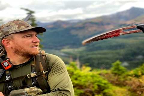 Hunter Impales Charging Brown Bear with an Ice Axe