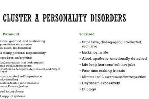 Personality and Eating Disorders