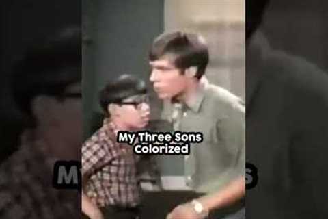 My Three Sons Colorized #shorts #mythreesons