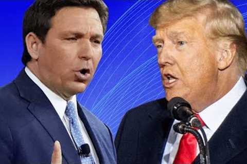 Donald Trump and Ron Desantis Are Cutting All Ties Amidst Feud