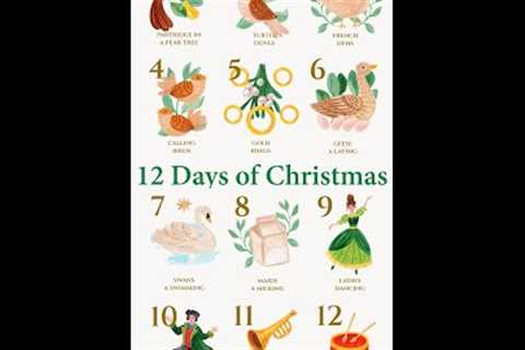 History of the 12 Days of Christmas Song