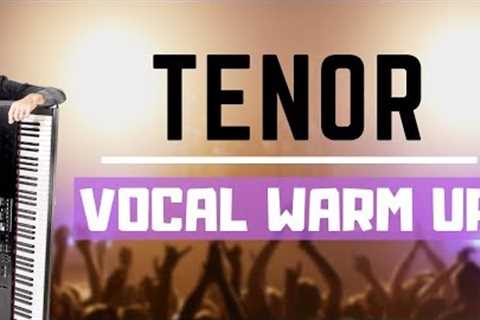 Tenor Vocal Warm Up - 8 Singing Exercises for Tenors