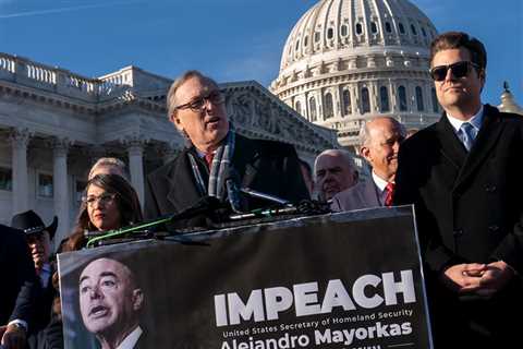 GOP Lawmakers take to Capitol Hill for Mayorkas impeachment