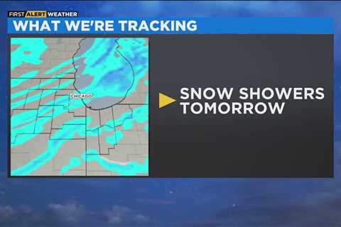 Chicago First Alert Weather: Snow showers Friday