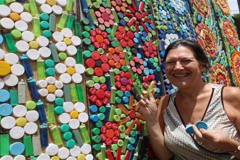 Durban North resident turns plastic waste into art