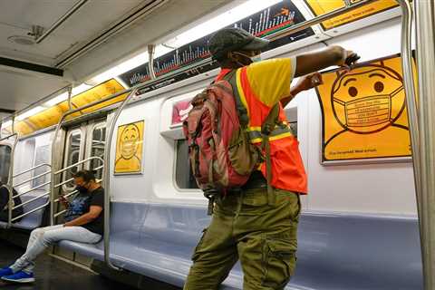 NYC is trying to fine mockers to put on masks on the subway with a $50 fine