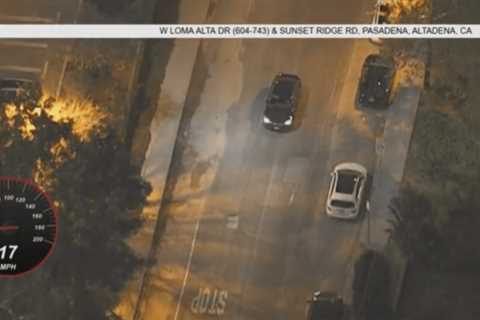 Driver Leads Bizarre Chase Through San Gabriel Valley – NBC Los Angeles