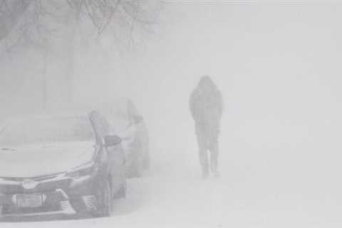 Zero visibility, whiteouts strand drivers as a storm sweeps across western New York