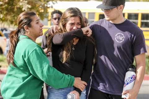 The Latest: Officials: 5 California students shot dead in seconds