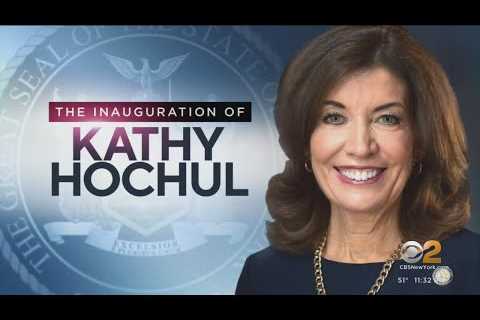 Kathy Hochul sworn in as governor of New York