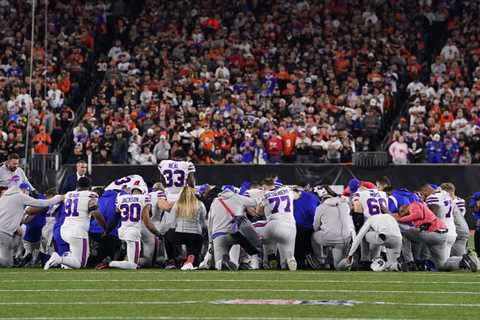 NFL Game Postponed After Buffalo Bills Player Damar Hamlin Collapses On Field