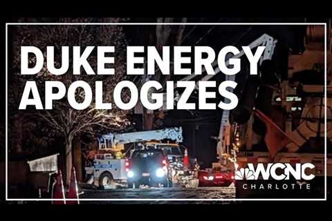 Duke Energy apologizes for Christmas weekend blackouts across North Carolina