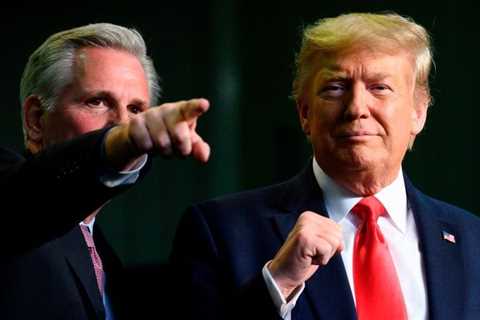 Trump says it is actually great for Republicans that Kevin McCarthy failed to become speaker 6..