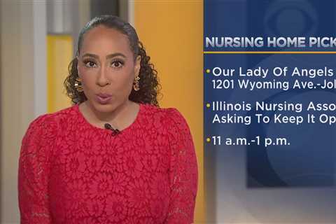 Illinois Nursing Association members picketing outside Joliet nursing home - Chicago City Channel