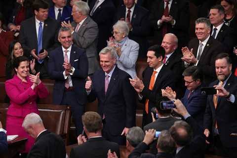 U.S. House GOP backs McCarthy as speaker after tense and chaotic late-night session ⋆