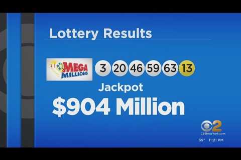 Winning numbers drawn for $904 million Mega Millions jackpot