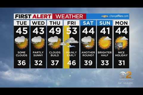 First Alert Weather: Partly cloudy Tuesday