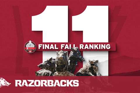 Arkansas Debuts at No.  11 in Directors’ Cup Standings