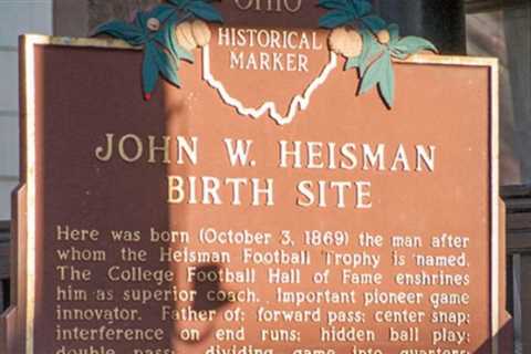 Cleveland officially corrects 42-year misconception about where football legend John Heisman was..