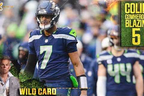 Blazin'' 5: Seahawks cover, Jaguars upset Chargers in Super Wild Card Round Weekend | NFL | THE HERD