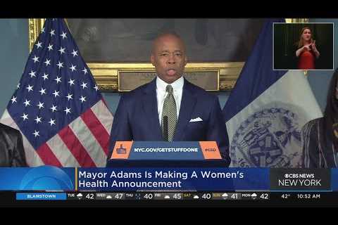 Full video: Mayor Adams unveils women’s health agenda