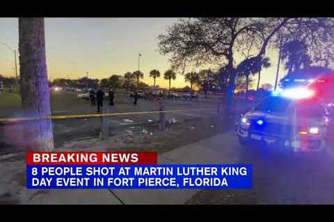 8 people shot at MLK Day event in Florida