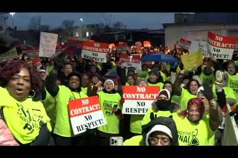 Paterson teachers rally for new contract, threaten to strike