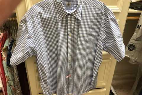 Tommy Hilfiger Men’s Plaid Shirt – The Woodlands Texas Clothes & Accessories For Sale