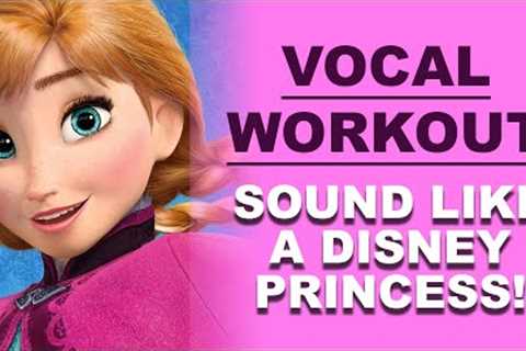 Vocal WORKOUT for Singing! Vocal Exercise for Diaphragm & Tone!