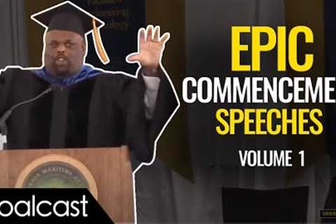 The BEST Commencement Speeches To Get You PUMPED For Life | Top 5 Speeches | Goalcast