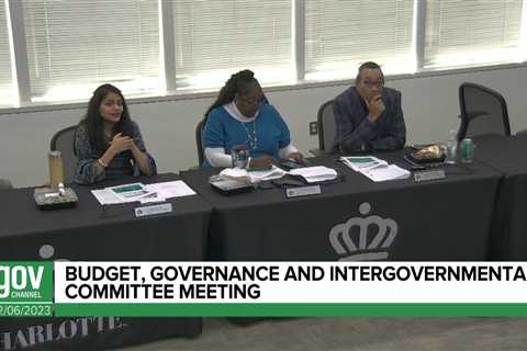 Budget, Governance & Intergovernmental Committee – February 6, 2023