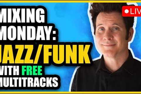 How to Mix a Live Jazz/Funk Track with Warren Huart + FREE Multitracks