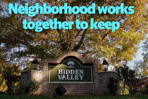 Hidden Valley neighborhood works together to keep community strong