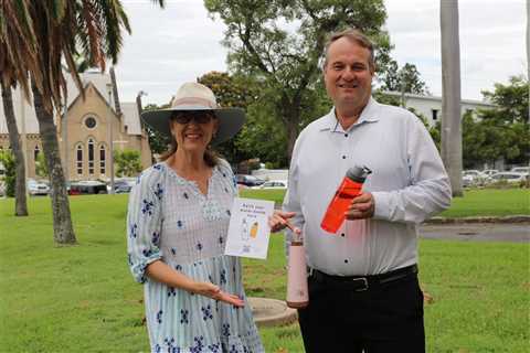 BYO to refill your water with Plastic Free CQ Water Map Rockhampton Regional Council