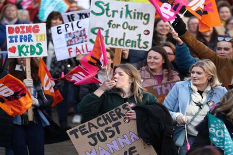 Teacher strikes next week could be SCRAPPED by unions in ‘sign of goodwill’ ahead of pay talks