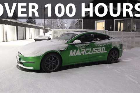 How long can a Tesla Model S Plaid keep you warm in winter?