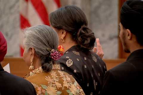 Making history: First female Sikh judge, Harris County Judge Manpreet Monica Singh, sworn in the..