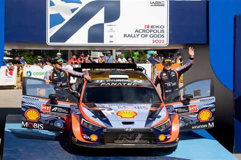 Hyundai Motorsport scores 1-2-3 end in Acropolis Rally Greece